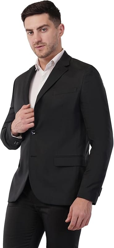 Men Casual Blazer Charcoal