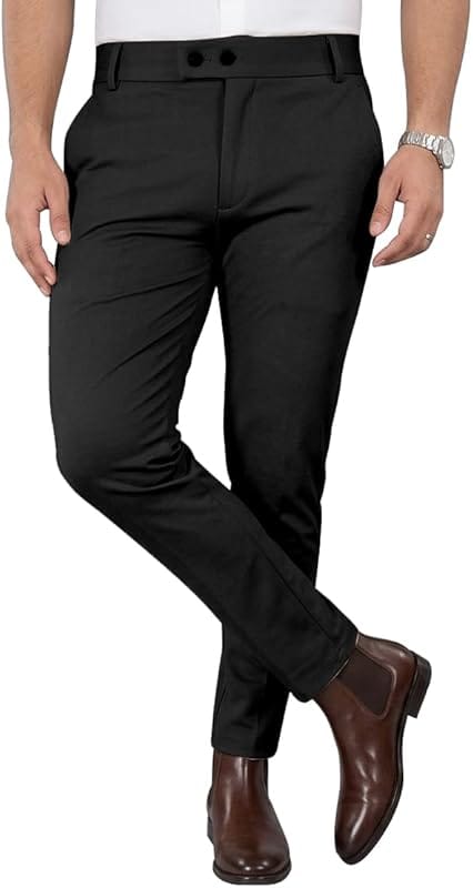 Snitch Slim Fit Formal Trousers