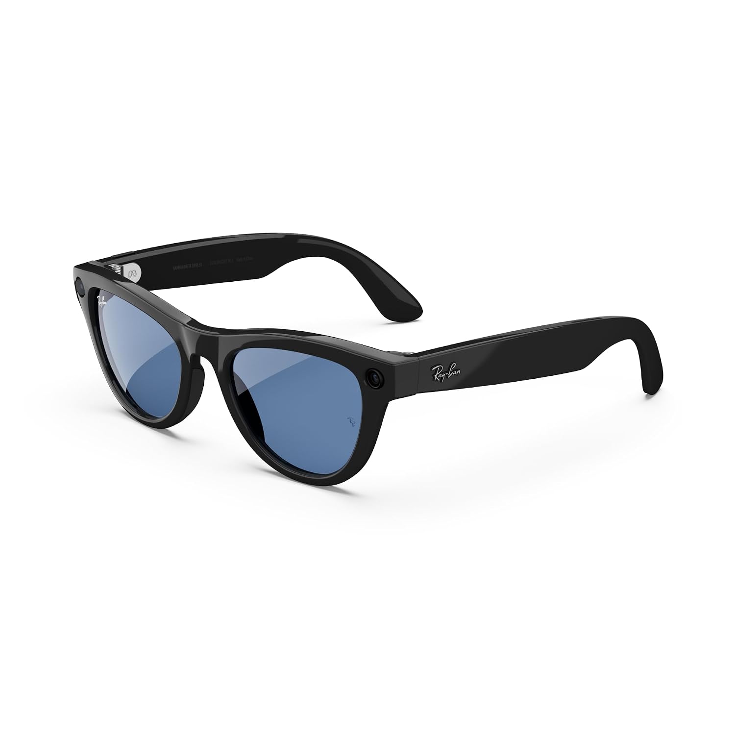 Ray-Ban Meta (Gen 1), Skyler, Shiny Black, Transitions Cerulean Blue Lenses Amazon sale