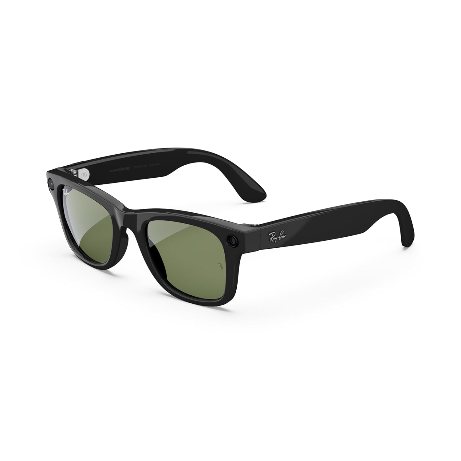 Ray-Ban Meta (Gen 1), Wayfarer, Shiny Black, Green (G-15 tint) Lenses Amazon sale