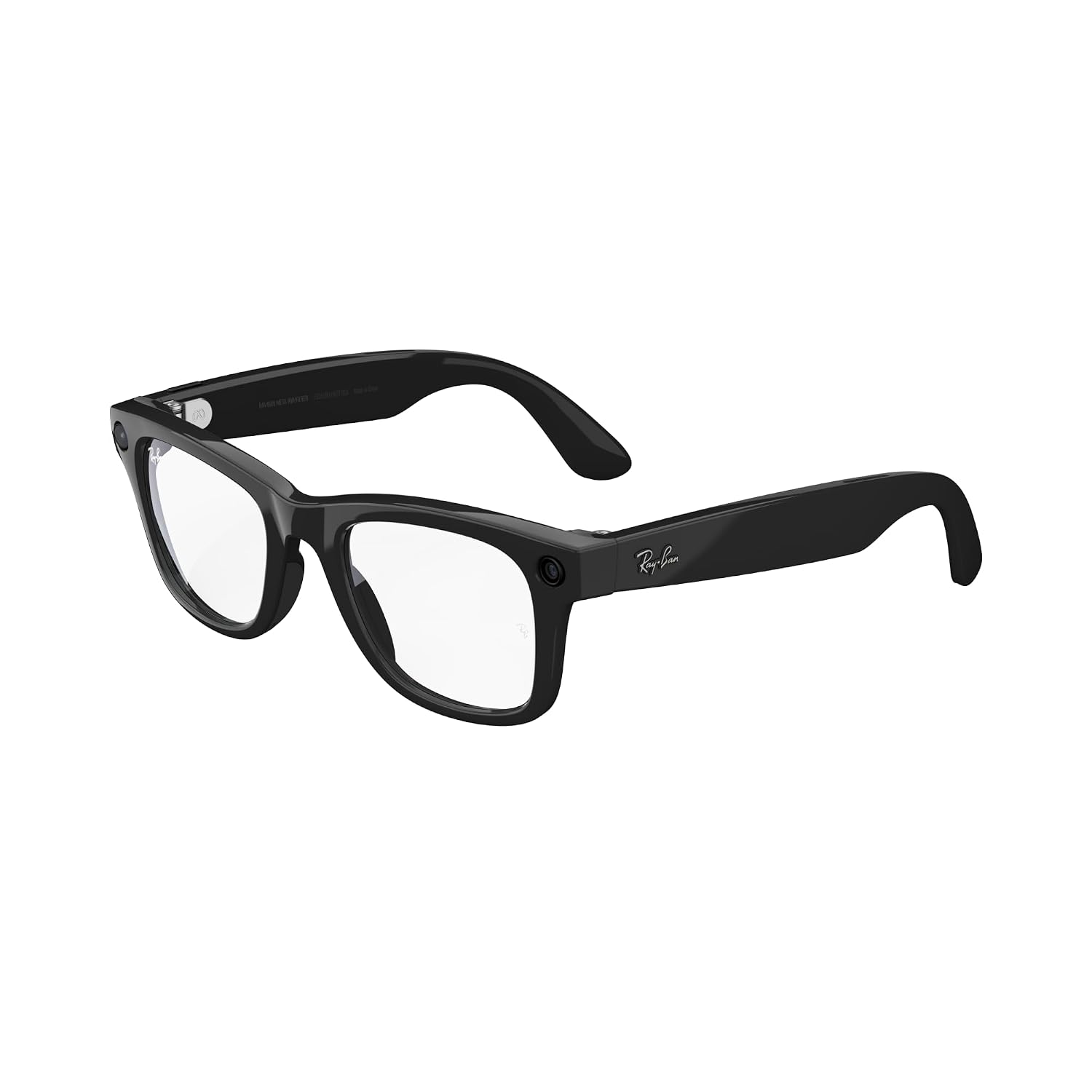 Ray-Ban Meta (Gen 1), Wayfarer Large, Shiny Black, Clear Lenses Amazon sale