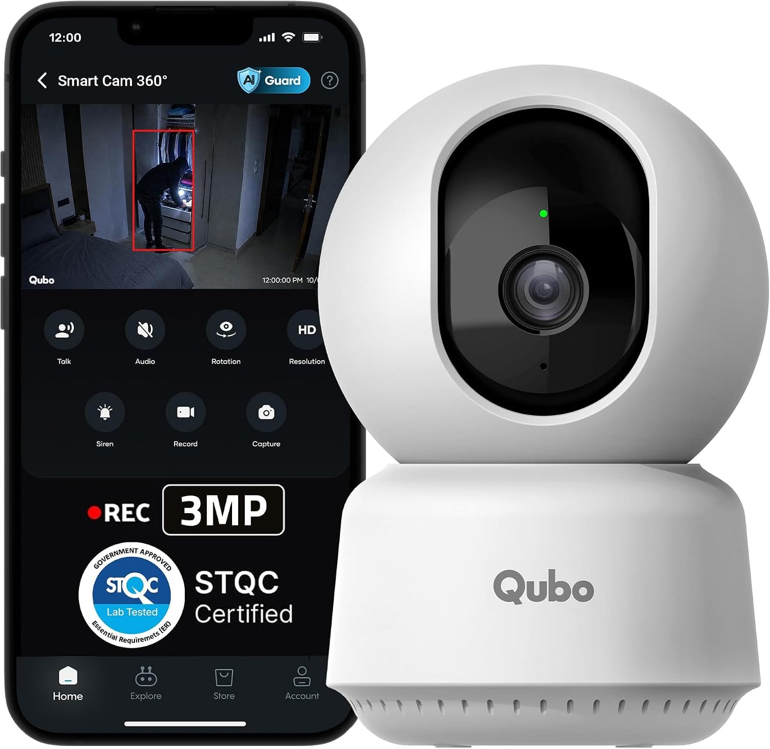 Mi 360° Home Security Camera 2K