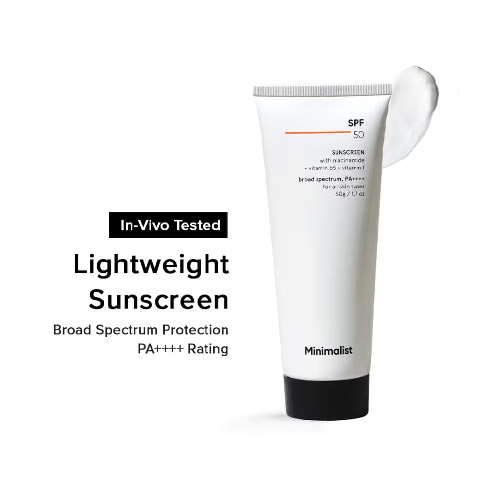 Minimalist SPF 50 Multi-Vitamin Sunscreen