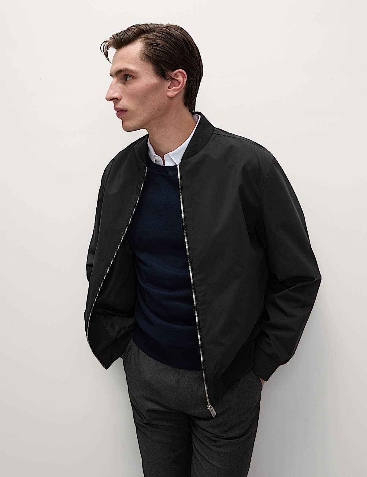Bomber Jacket with Stormwear (Men) M&S sale