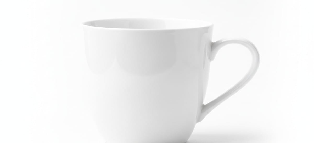 M&S White Ceramic Mug Set