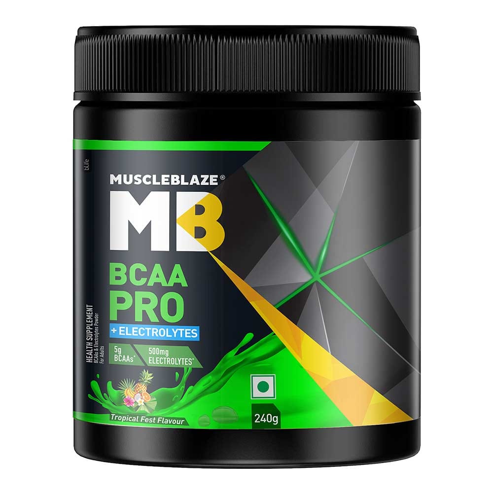 MuscleBlaze BCAA Pro Essential Amino Acids, 0.53 lb 30 Servings MuscleBlaze sale