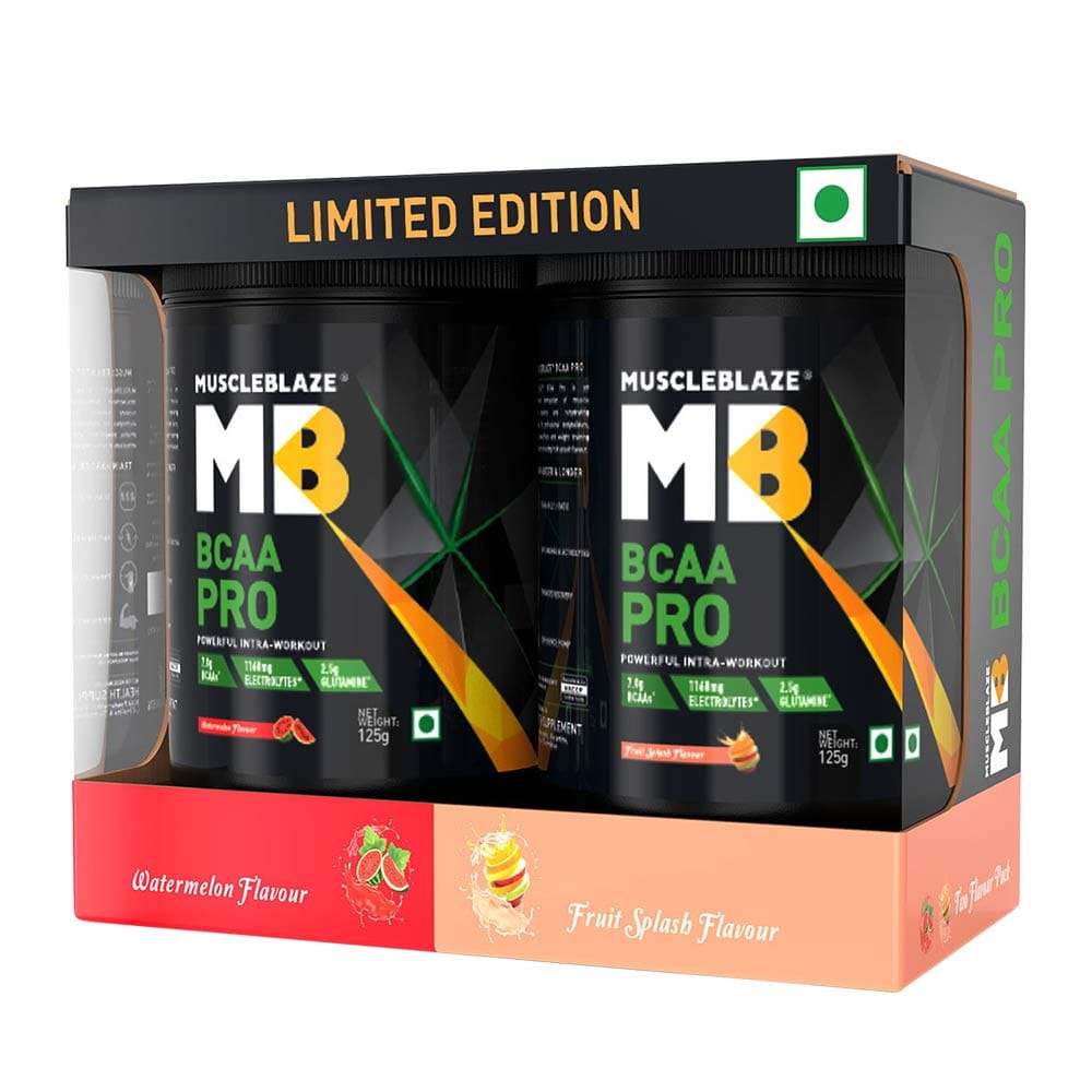 MuscleBlaze BCAA Pro Essential Amino Acids, 2-pack MuscleBlaze sale