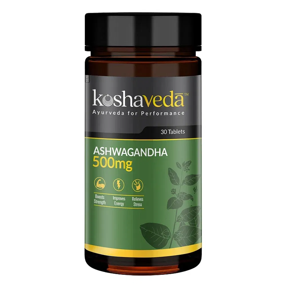 Koshaveda Ashwagandha 500 mg by MuscleBlaze, 30 tablets MuscleBlaze sale