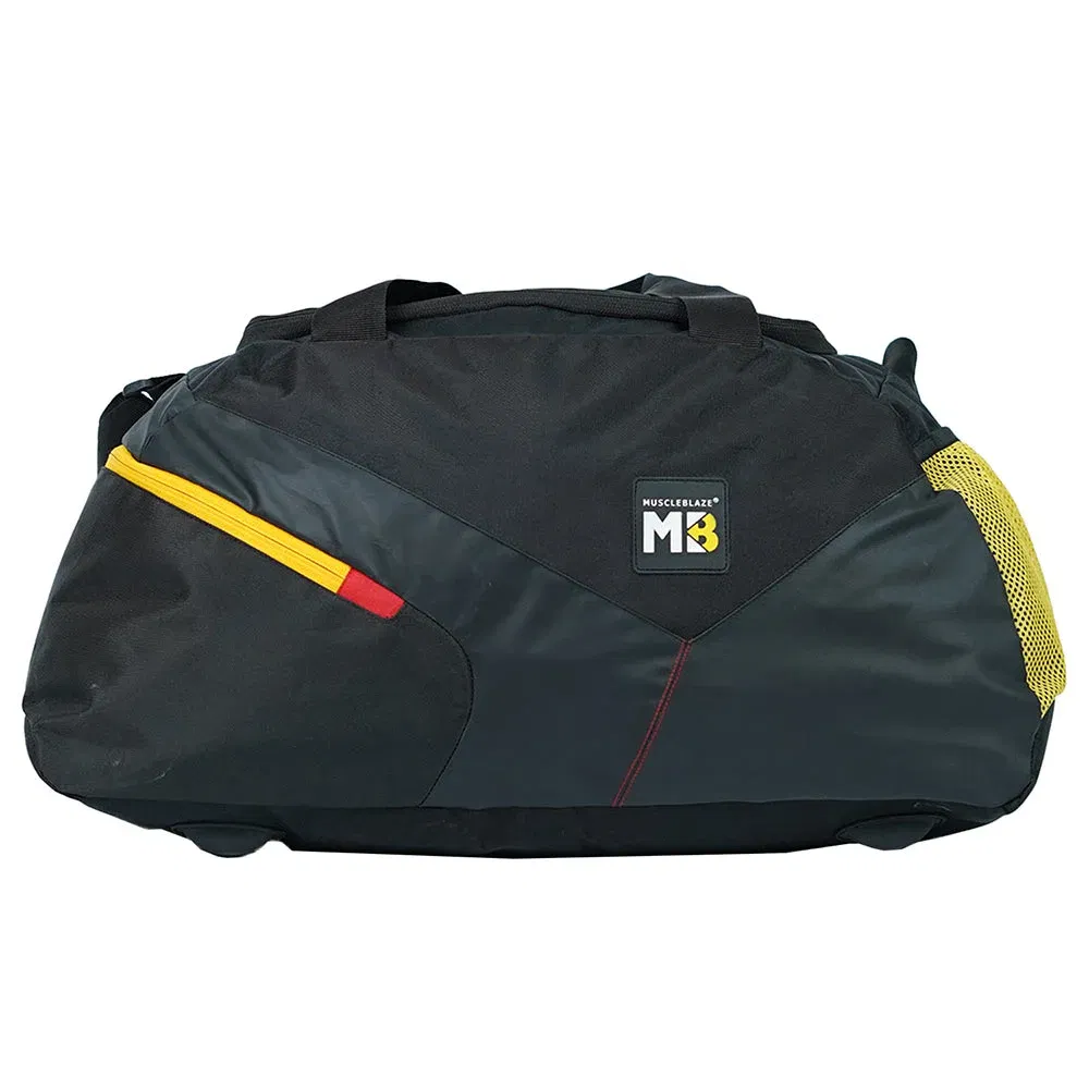 MuscleBlaze Training Bag with Shoe Compartment, Black 45 L MuscleBlaze sale