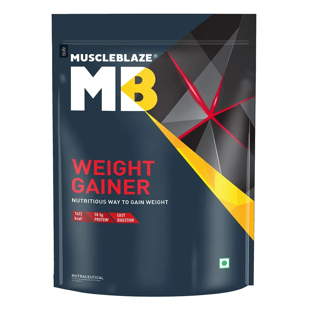 MuscleBlaze Weight Gainer with Digezyme, 2.2 lb Chocolate MuscleBlaze sale