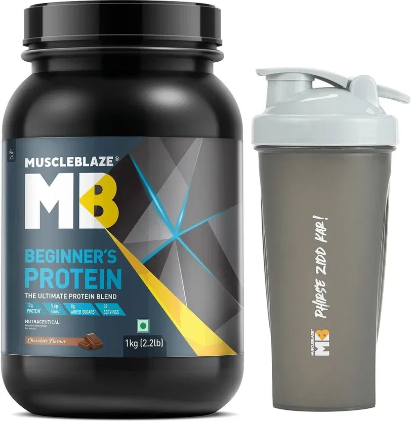 MuscleBlaze Beginners Whey Protein 1kg