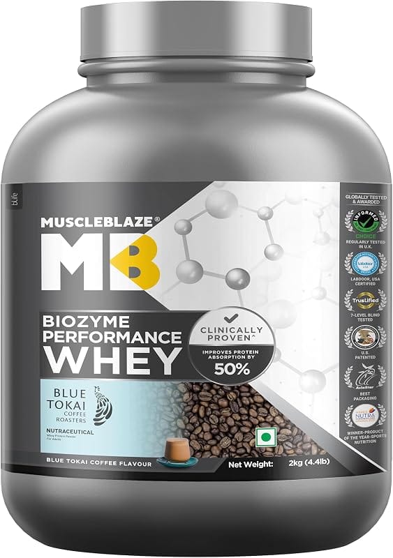 MuscleBlaze Biozyme Performance Whey Protein on Healthkart