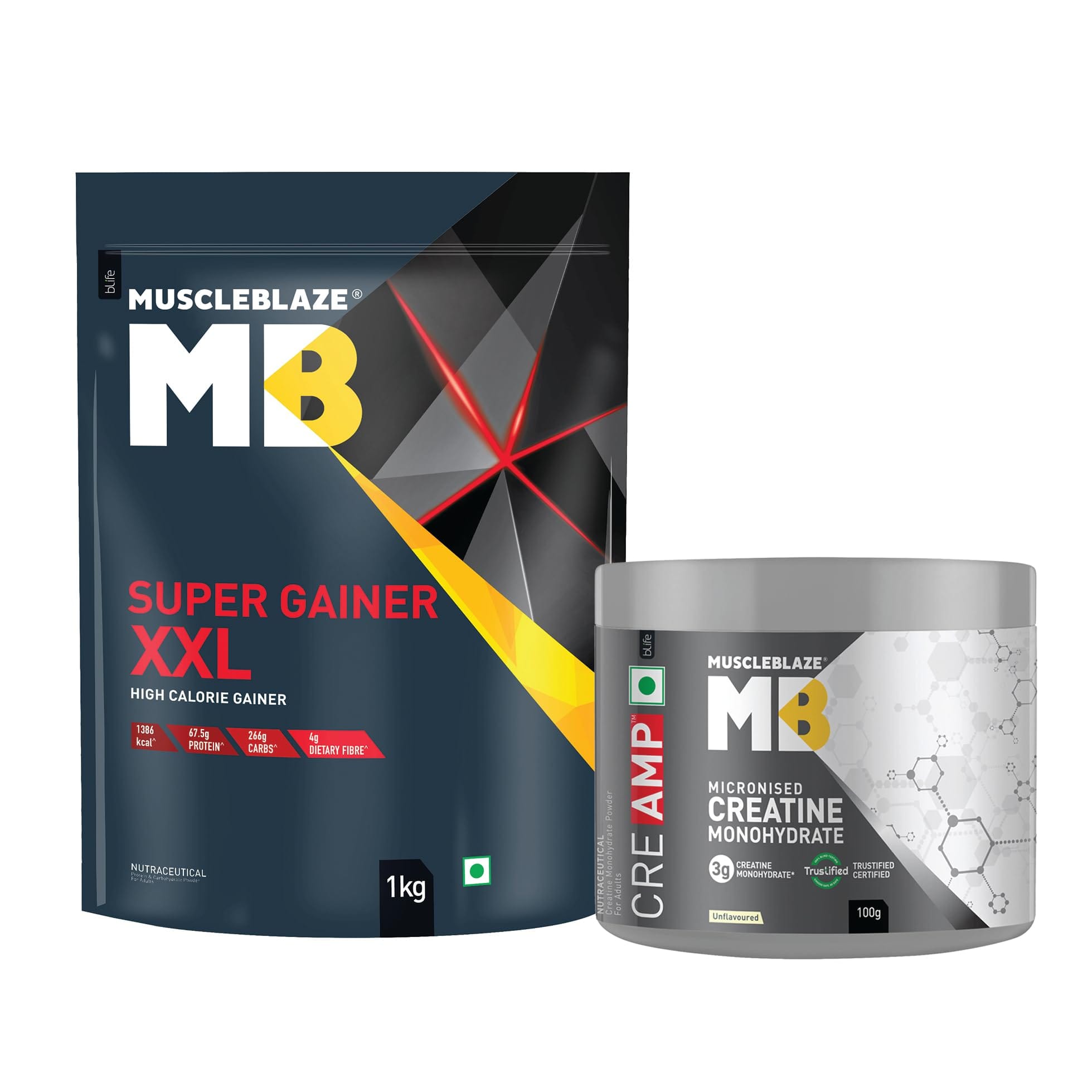 MuscleBlaze Mass Gainer Pro 1kg BOGO