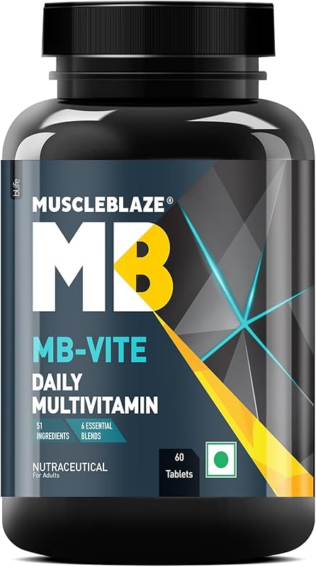 MuscleBlaze Multivitamin 60 Tablets