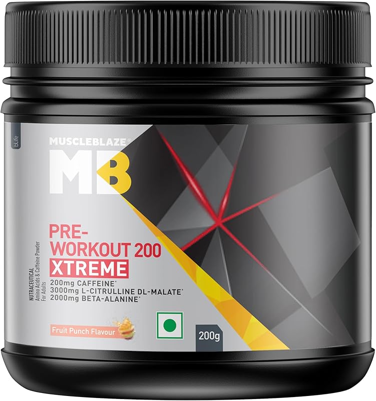 MuscleBlaze PRE Workout 200g