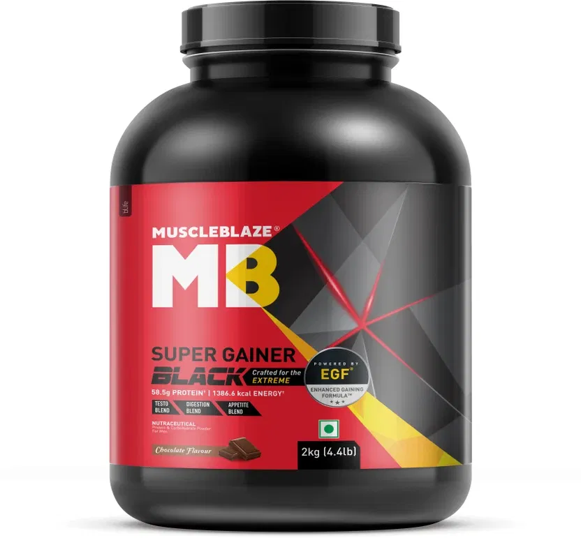 MuscleBlaze Super Gainer Black