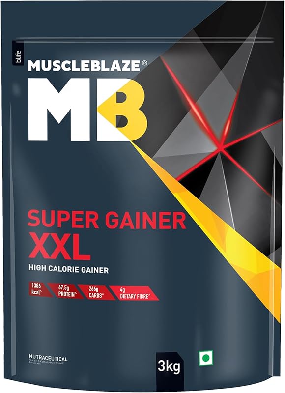 MuscleBlaze Super Gainer XXL 3kg