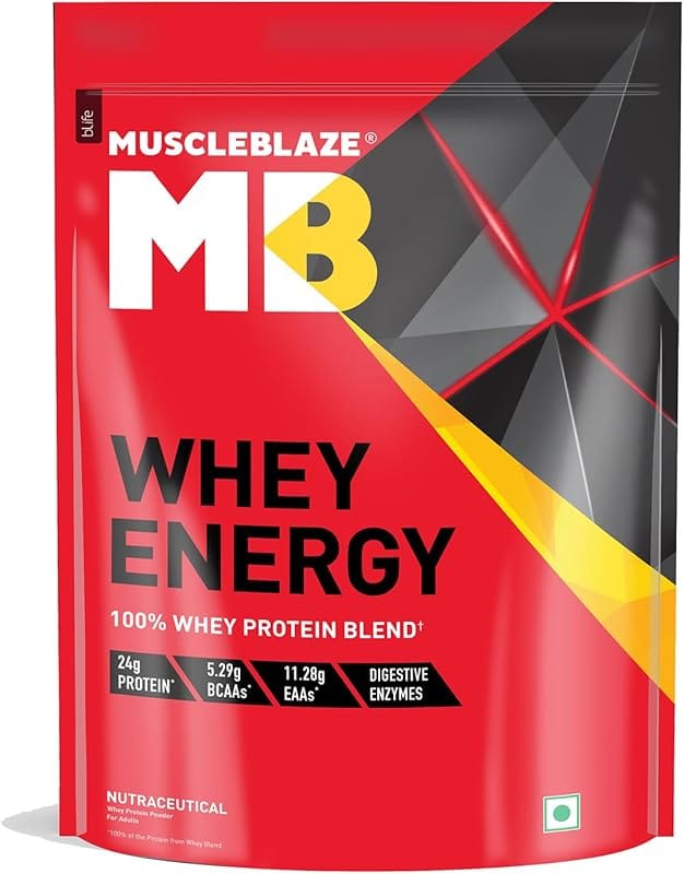 MuscleBlaze Whey Energy Protein