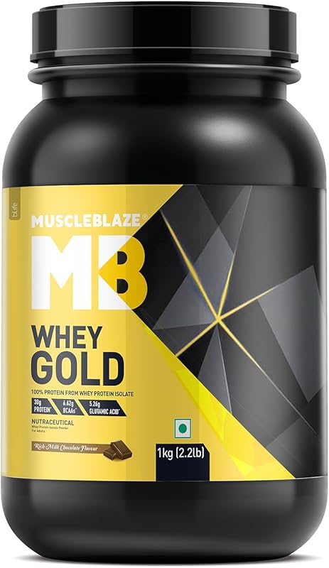 MuscleBlaze Whey Gold 100% Whey Protein