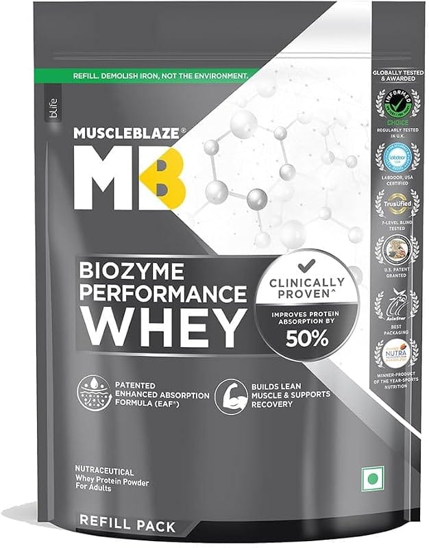 MuscleBlaze Whey Protein Rich Chocolate 1kg