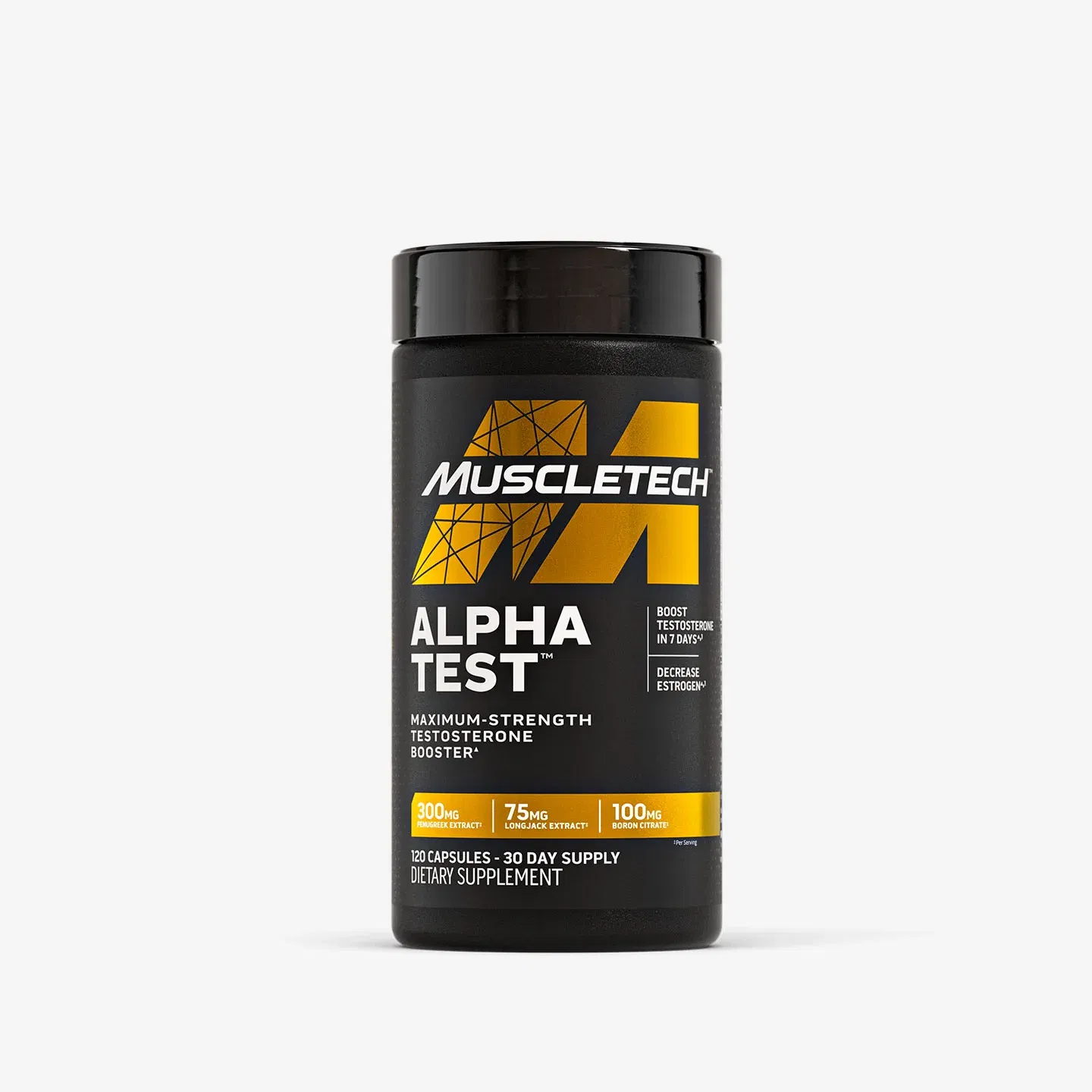 MuscleTech AlphaTest 120 Capsules