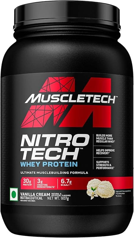 MuscleTech Essential Series 100% Whey Protein 1.5lb