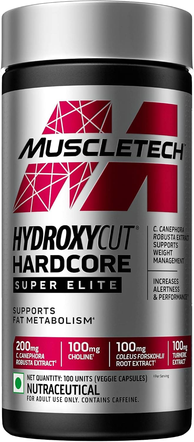 MuscleTech Hydroxycut Hardcore Elite 100 Capsules