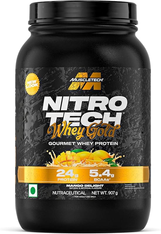 MuscleTech Nitro-Tech Ripped Mango Passion Fruit 4 lbs