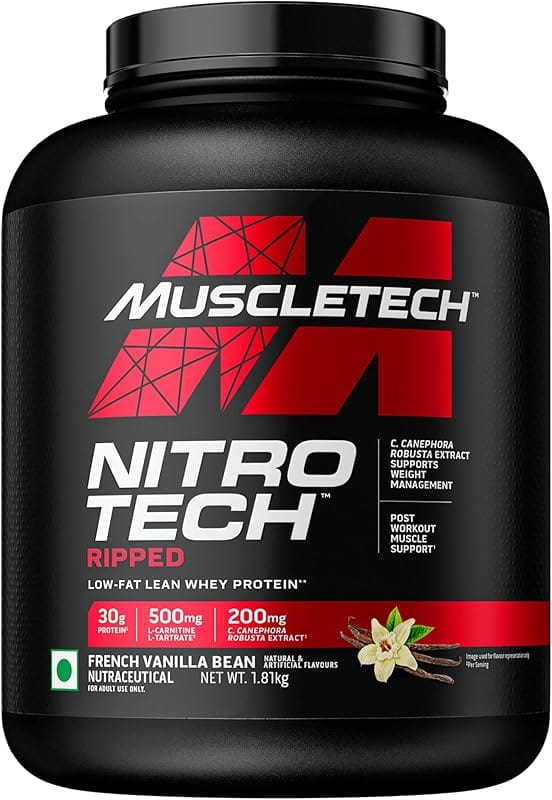 MuscleTech NitroTech Ripped Protein Powder