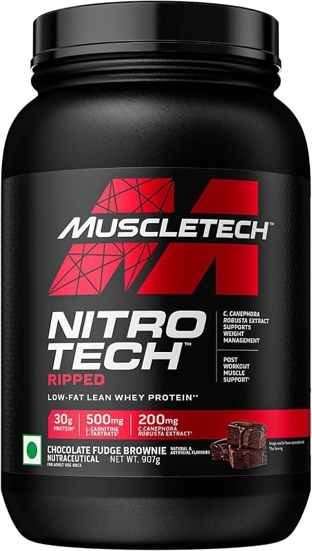 MuscleTech NitroTech Whey Protein Powder