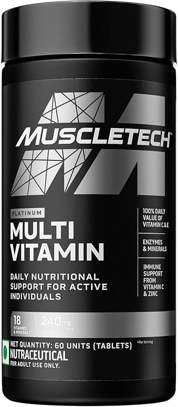 MuscleTech Platinum Multivitamin 90 Tablets