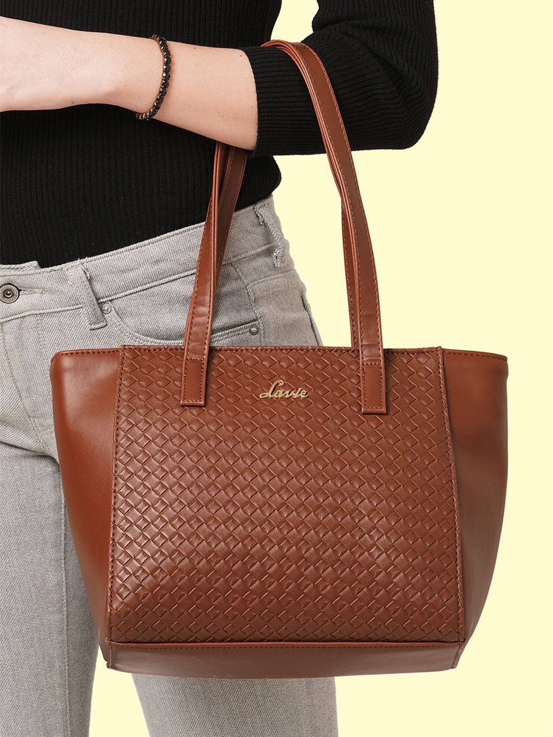 Lavie Lavie Women's Bottega Betty Small Tote Handbag Myntra sale