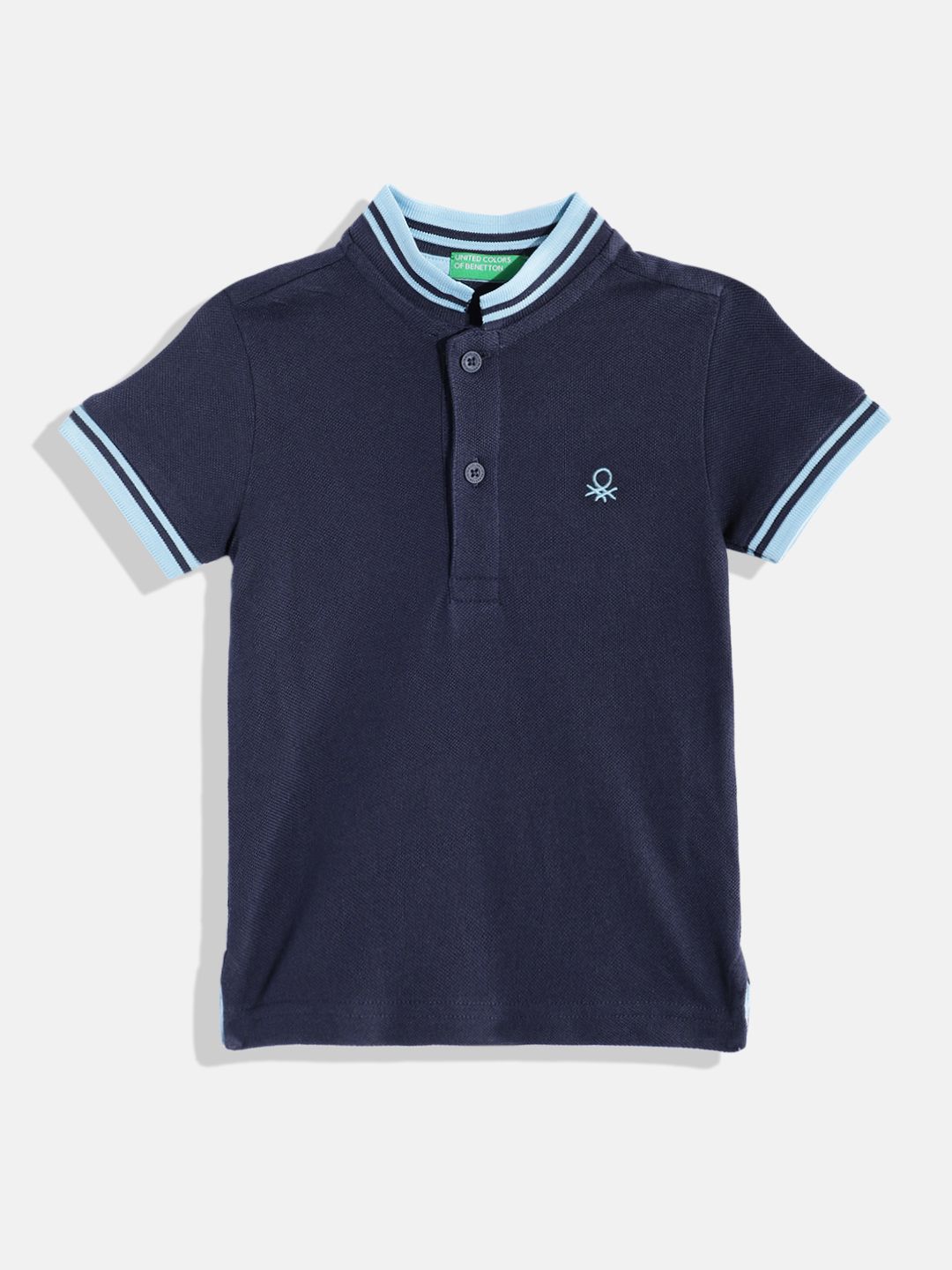 United Colors of Benetton Boys Pure Cotton Polo T-shirt Myntra sale