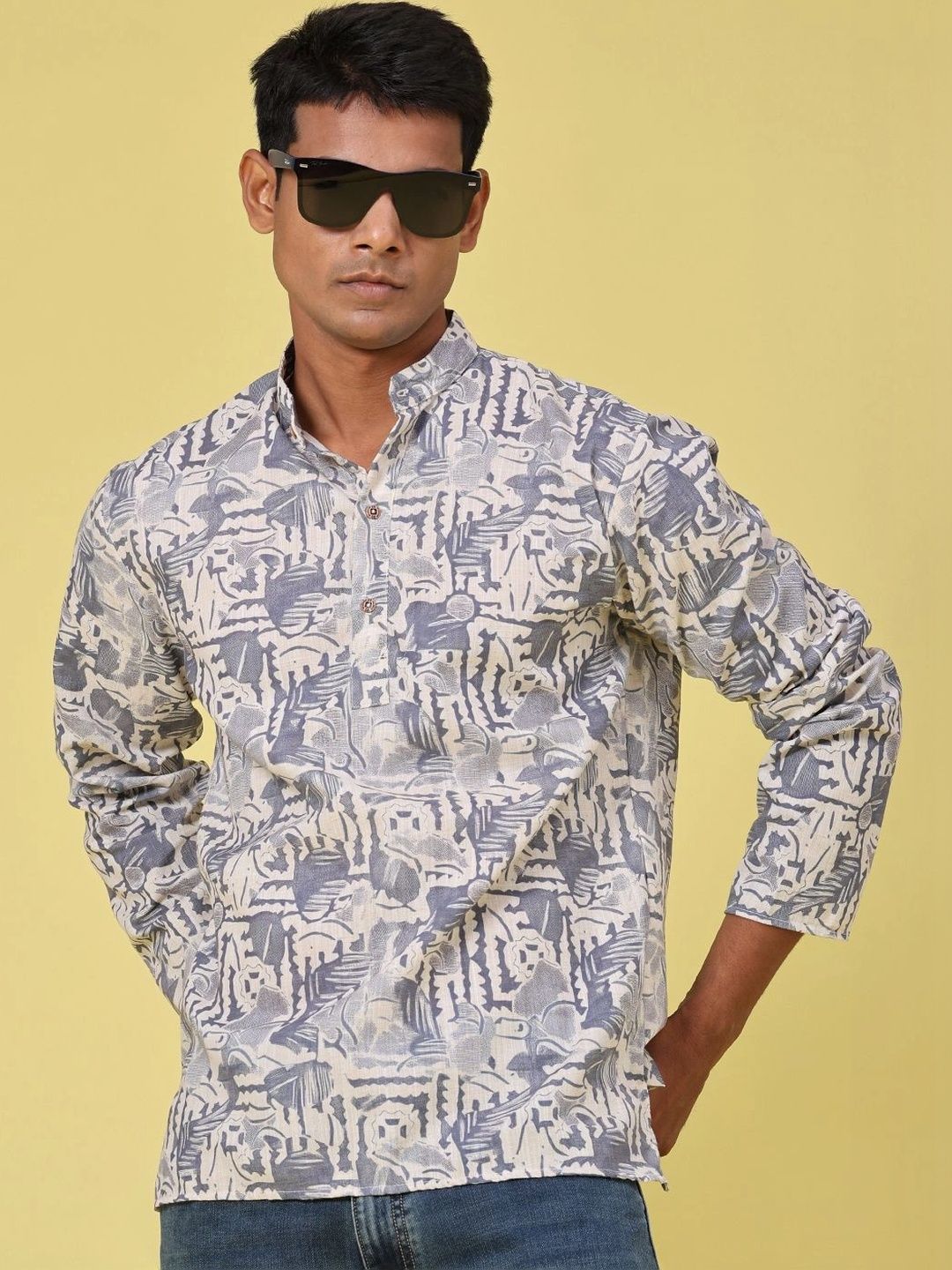 V-Mart V-Mart Men Printed Kurta Myntra sale