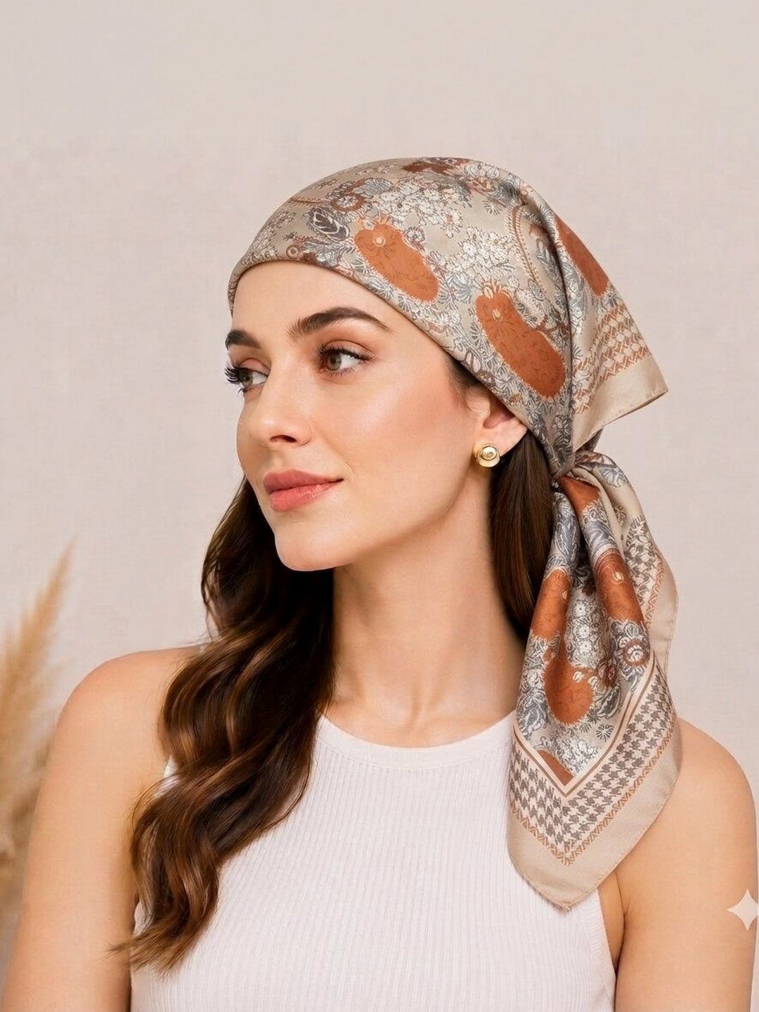 ESTA Women Printed Scarf Myntra sale