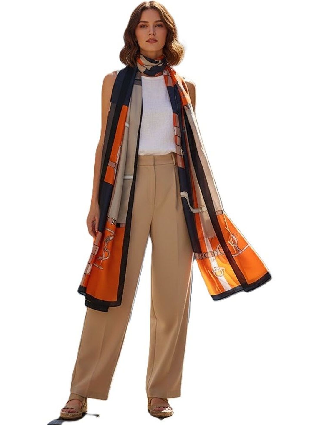 Alexvyan Women Printed Stole Myntra sale