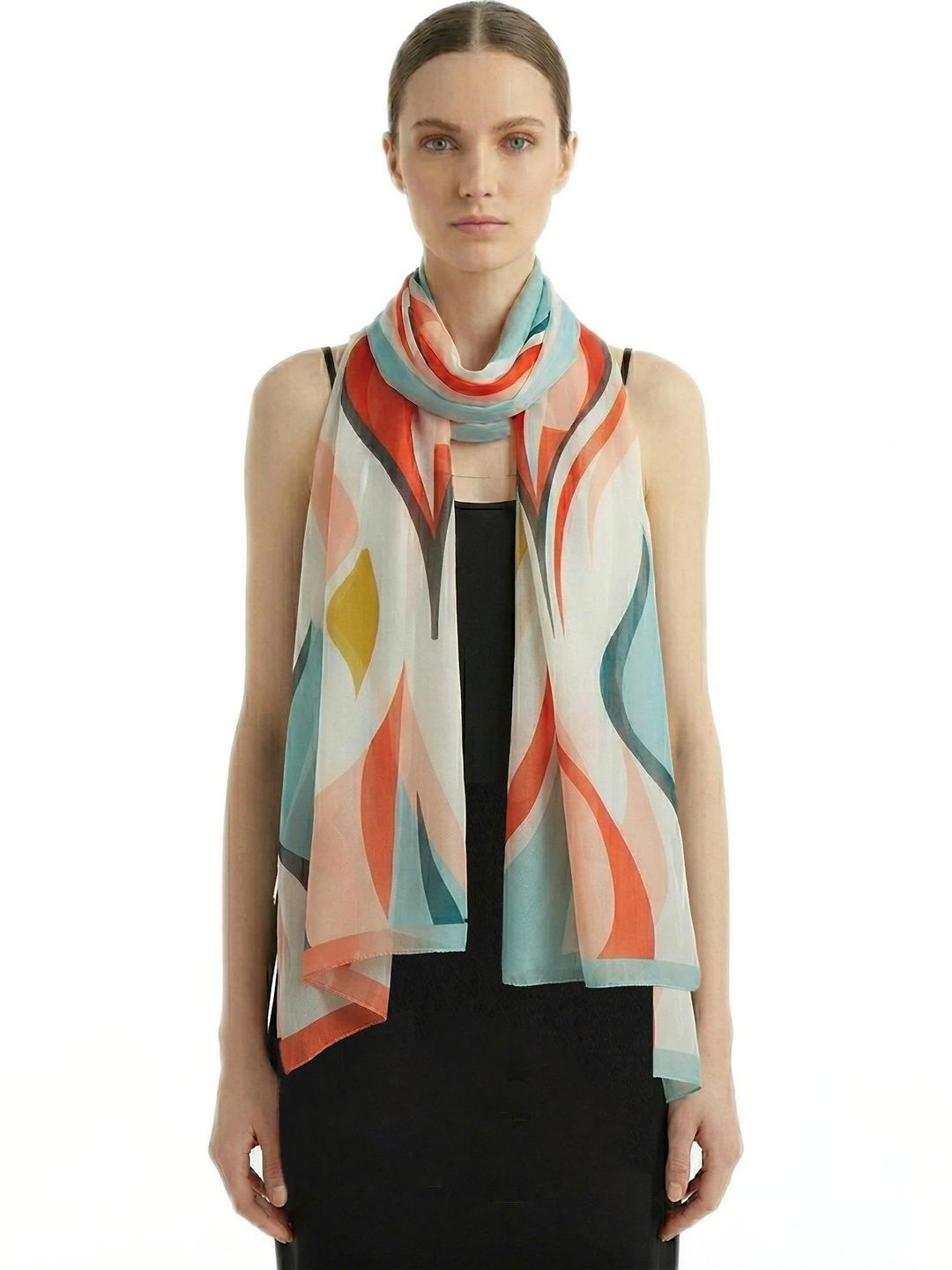 ONE ECHELON Women Printed Scarf Myntra sale