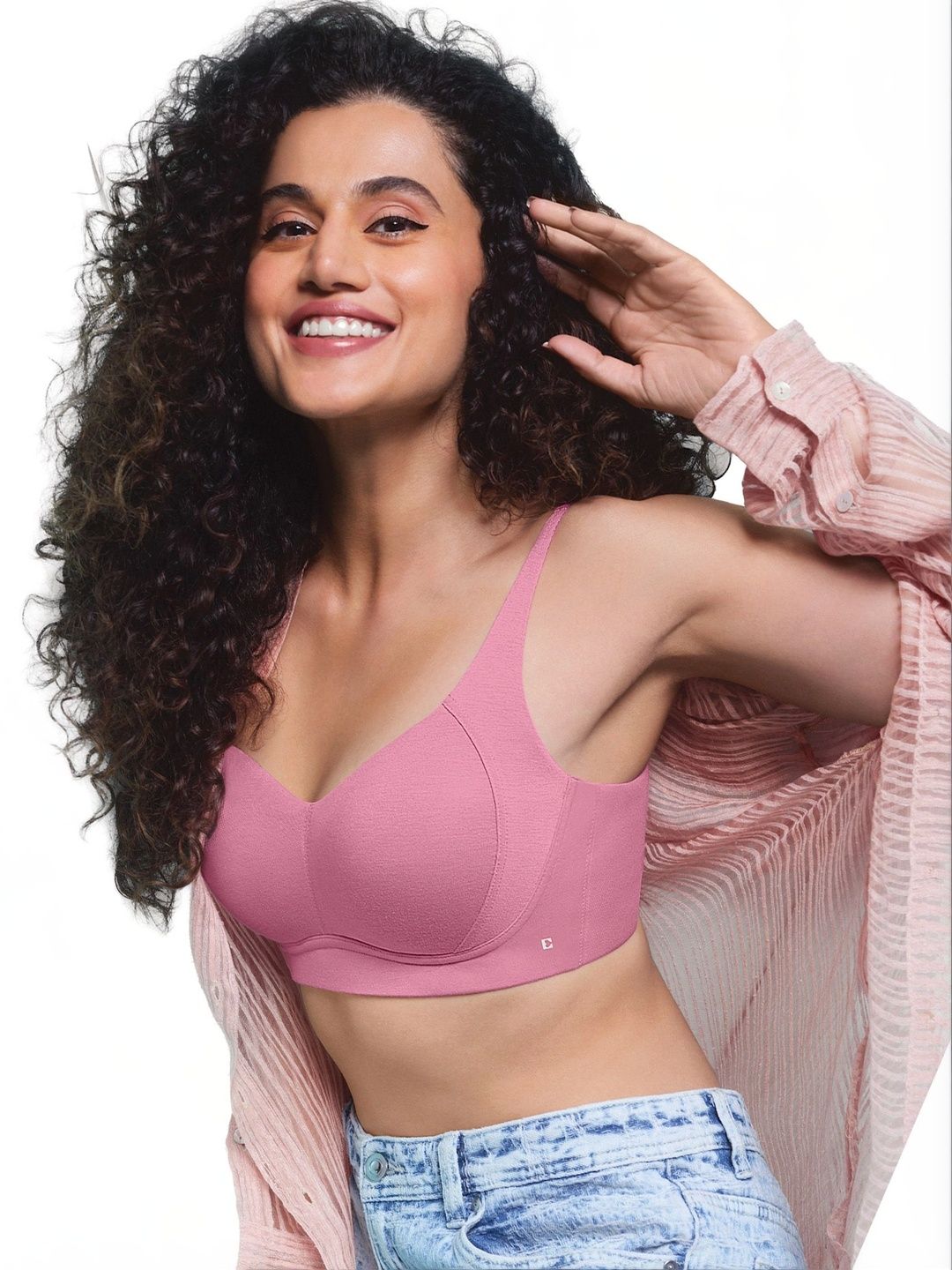 Enamor Women Bamboo Cotton Full Support Everyday T-Shirt Bra - A077 Myntra sale