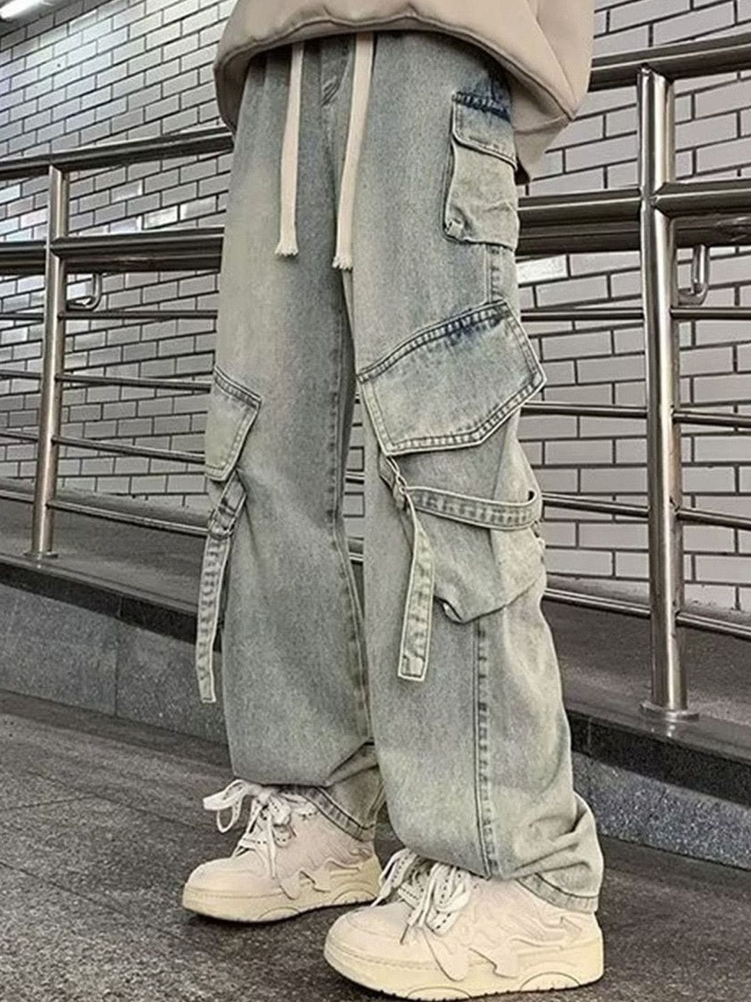 StyleCast StyleCast Men Baggy Fit Mid-Rise Jeans Myntra sale