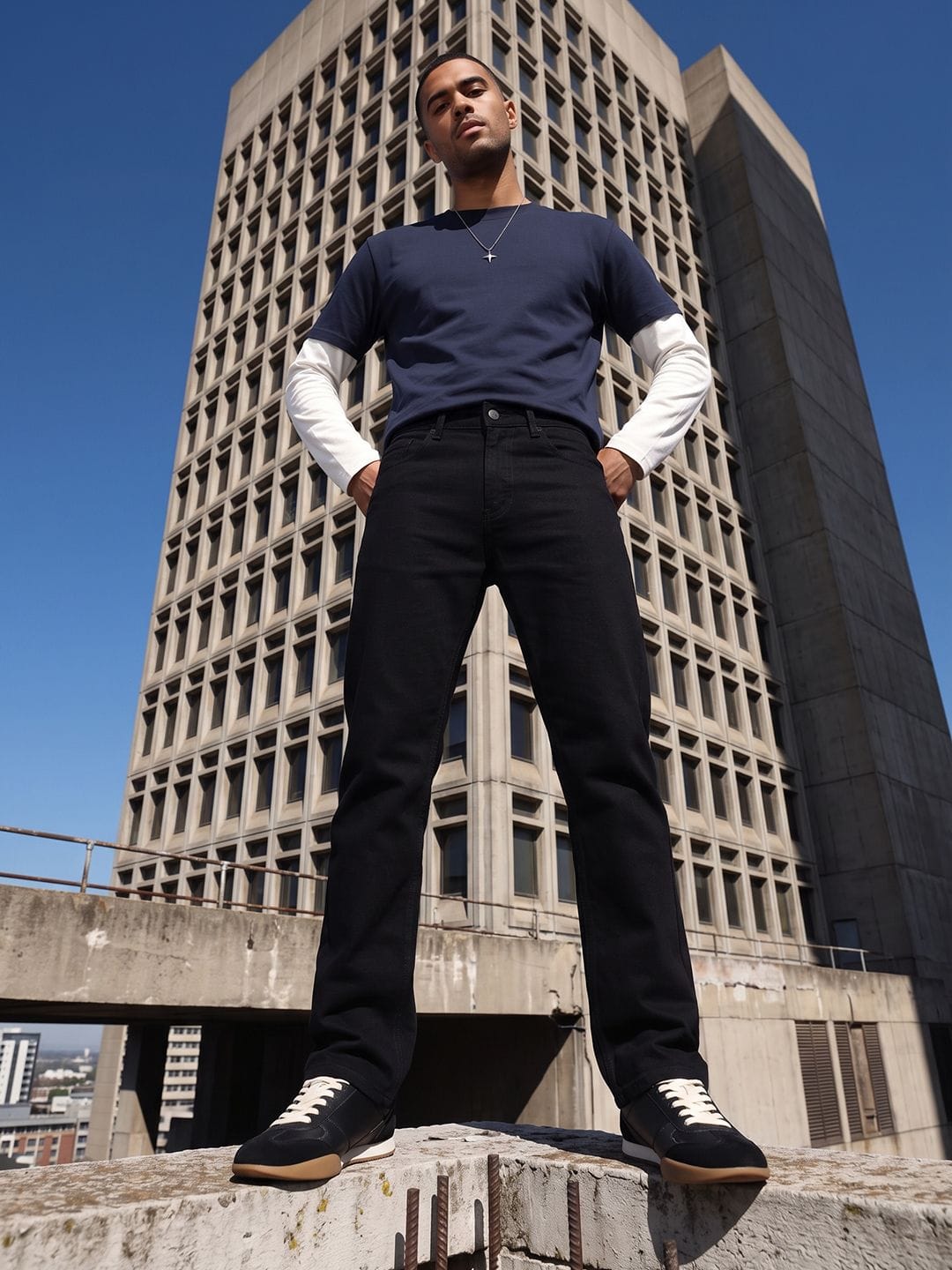 Roadster The Roadster Life Co. Men Straight Fit Stretchable Jeans Myntra sale