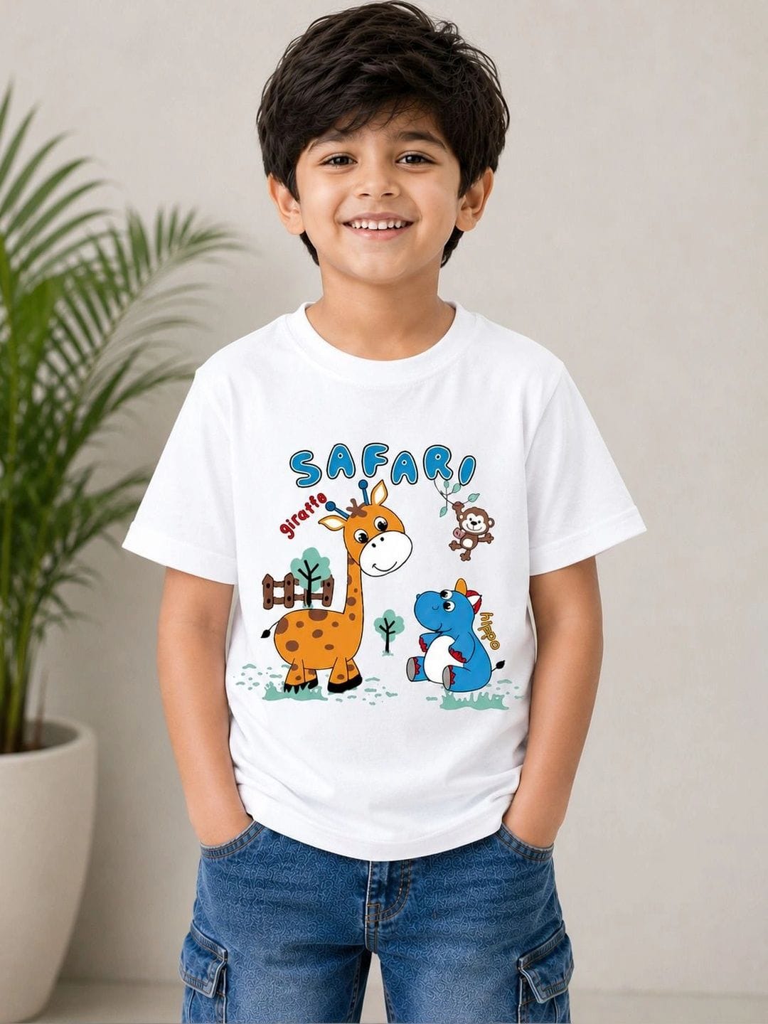 YK Disney Kids Printed Round Neck Short Sleeves T-shirt Myntra sale