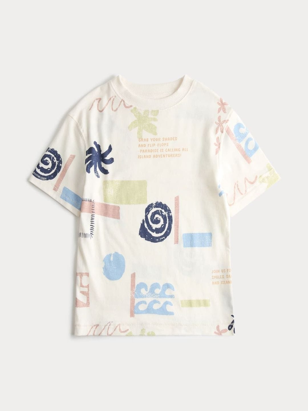 Marks & Spencer Pure Cotton Graphic T-Shirt Myntra sale