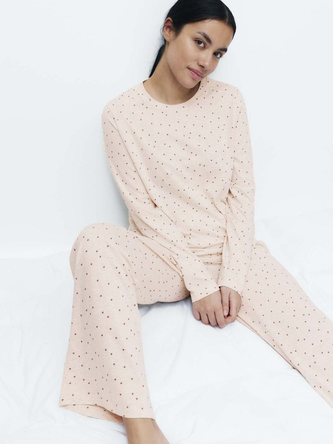 Marks & Spencer Pure Cotton Printed Pyjama Set Myntra sale