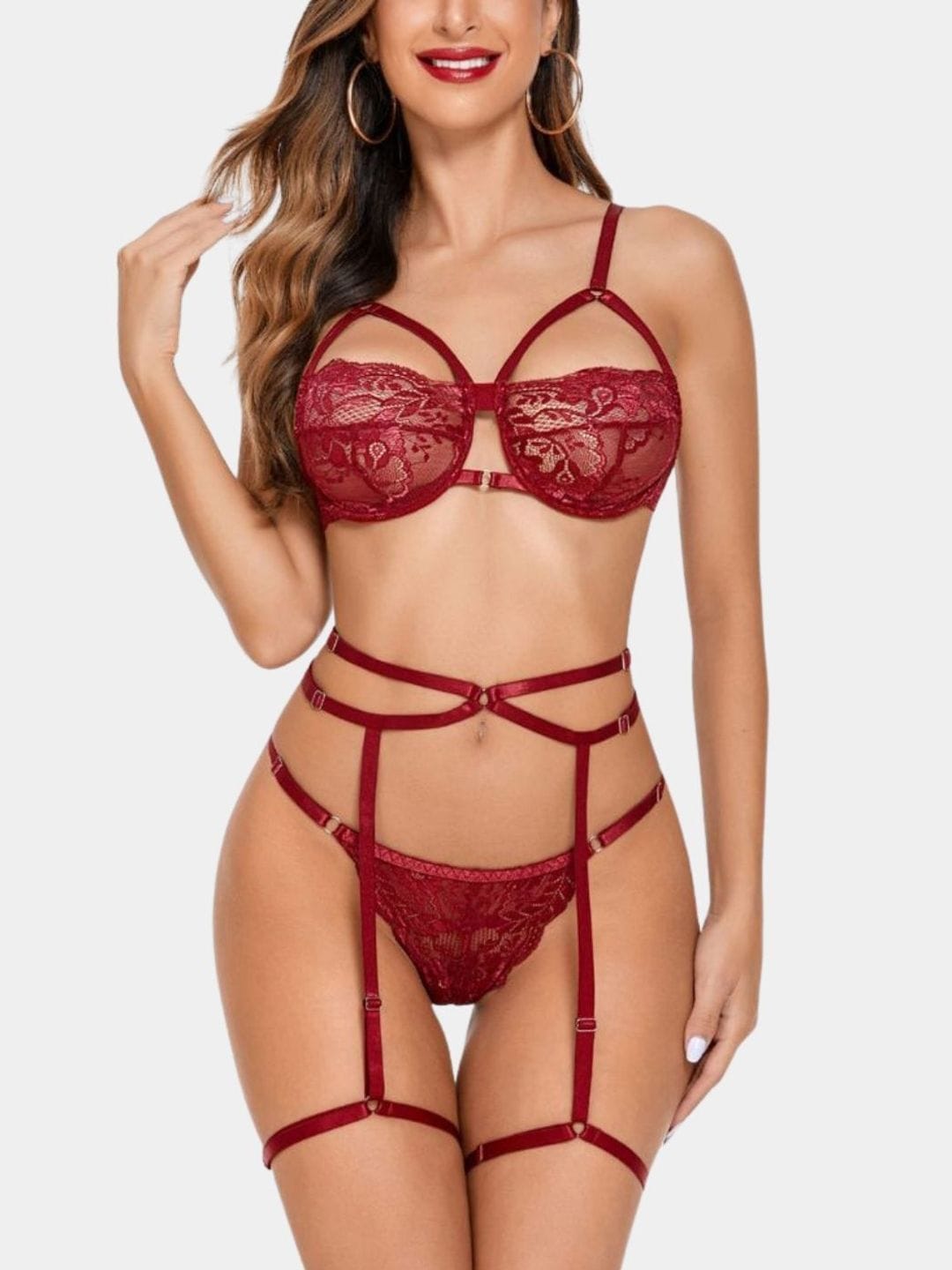 LoveAasan Women Nylon Lingerie Set Myntra sale