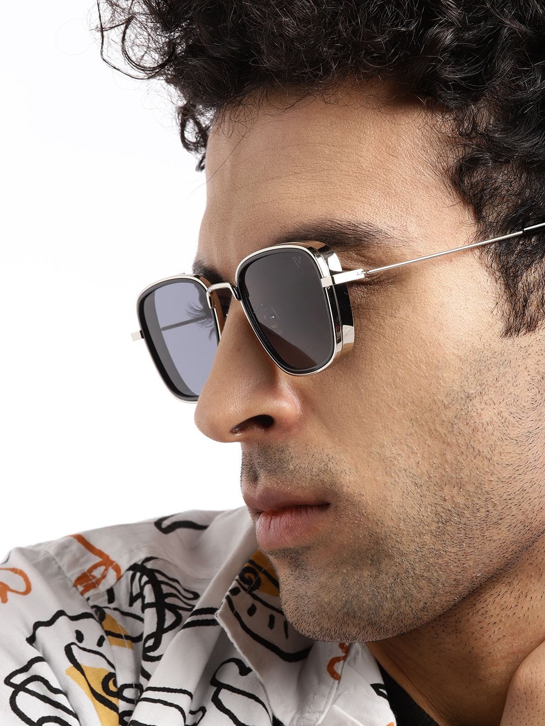 Voyage Unisex Square Sunglasses 58157MG2970 Myntra sale