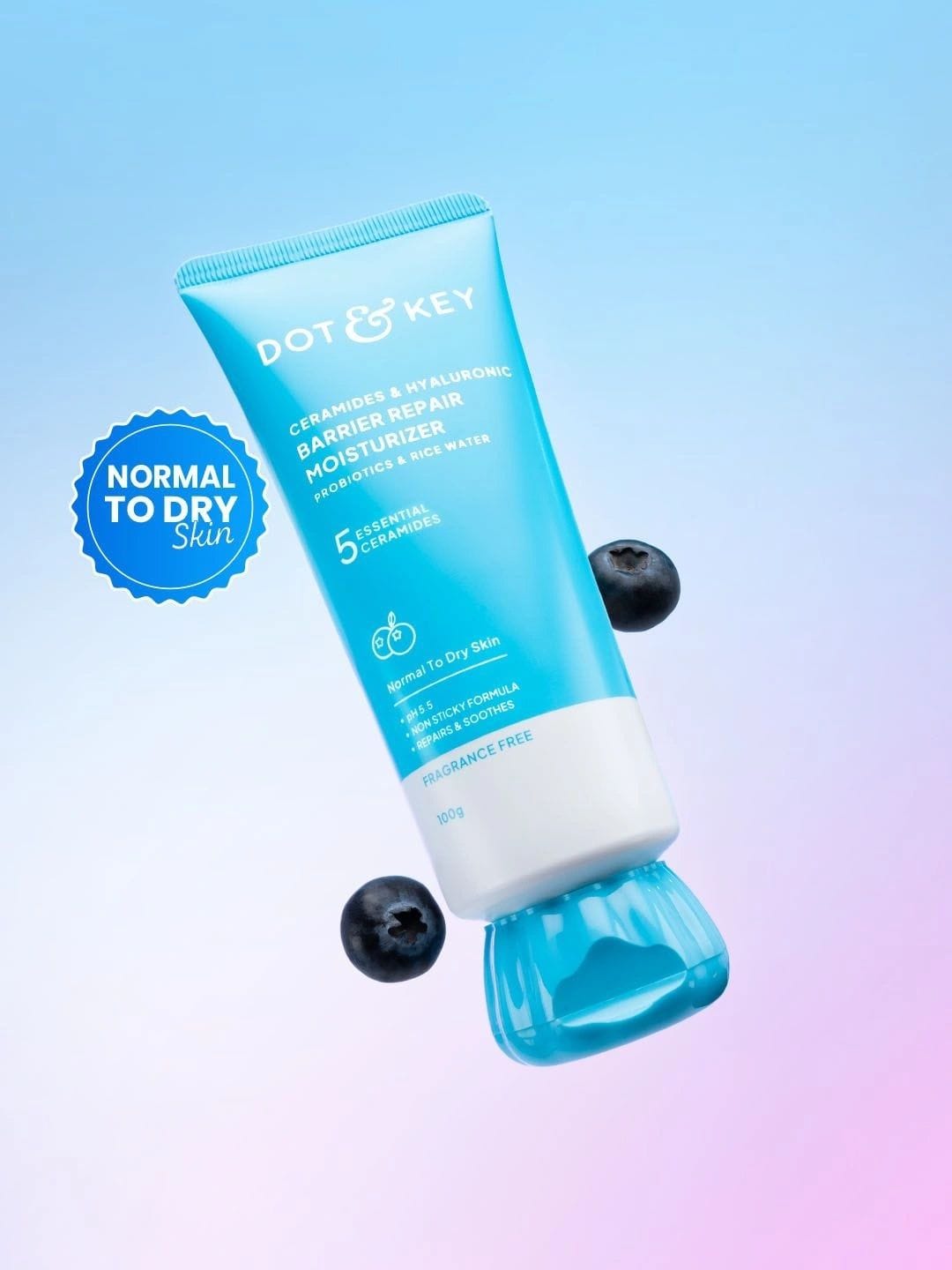 Dot & Key Barrier Repair Moisturizer For Normal + Dry +Combination & Sensitive Skin - 100g Myntra sale