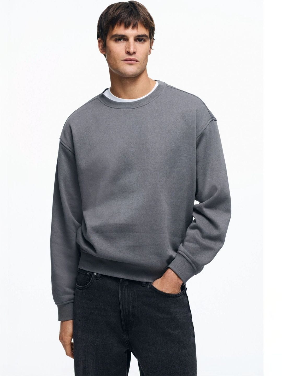 H&M Loose Fit Sweatshirt Myntra sale