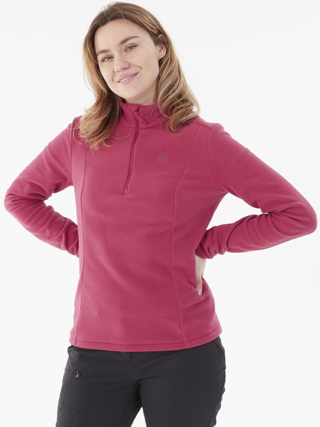 Decathlon Quechua - Women Pink MH 100 Breathable Mountain Hiking Jacket Myntra sale