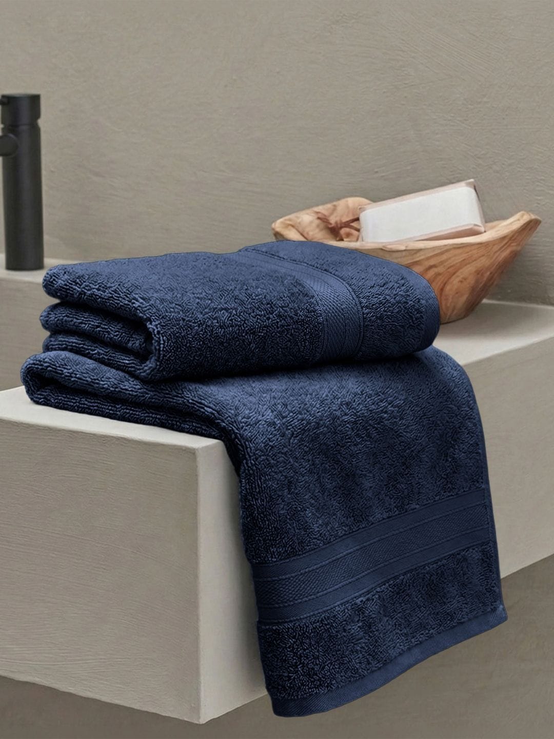 MYTRIDENT Soft Comfort Air Rich Cotton 500GSM Super Soft Adult Regular Bath Towel-27x54In Myntra sale