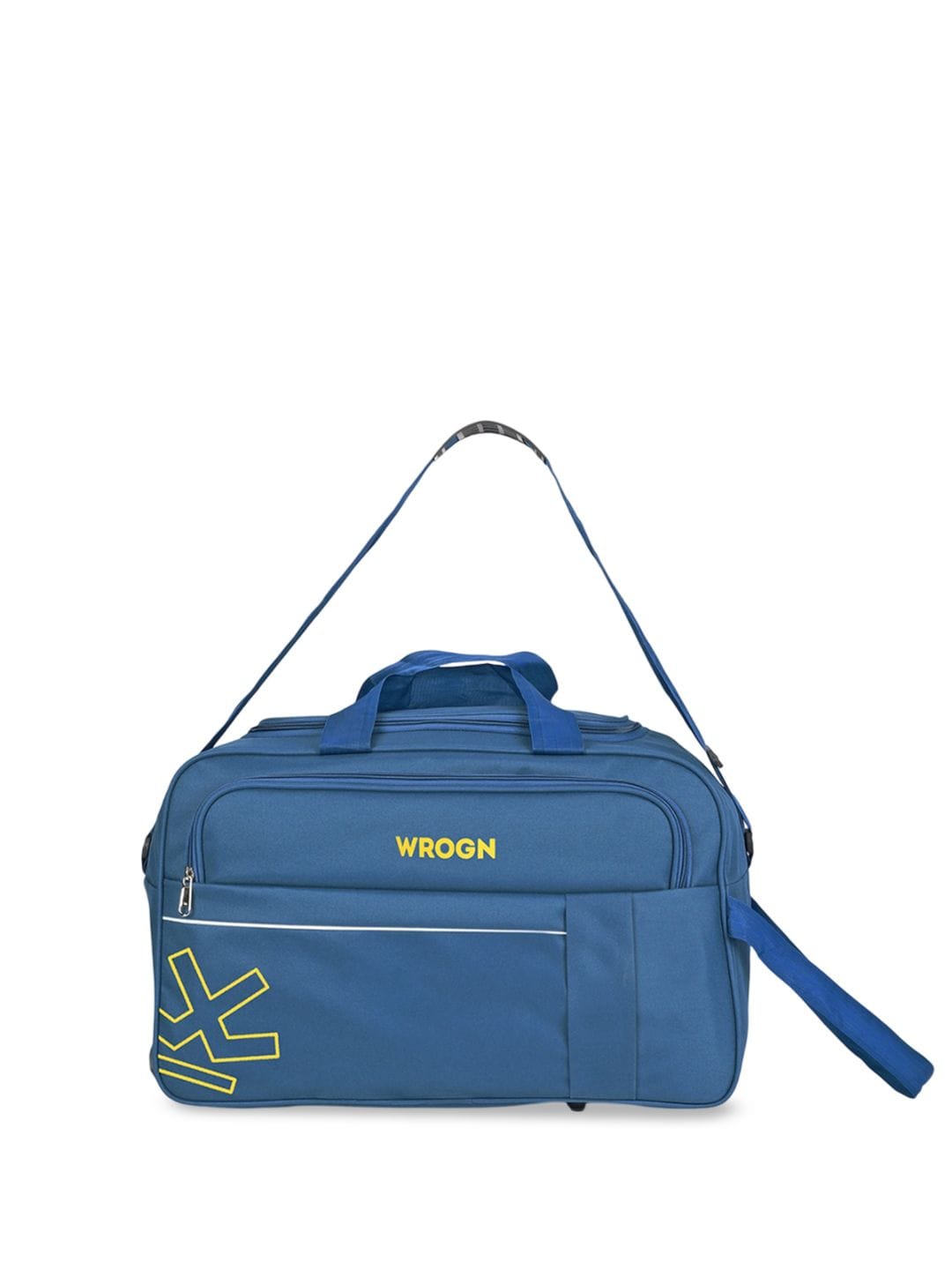 WROGN Colourblocked Medium Casual Duffel Bag Myntra sale